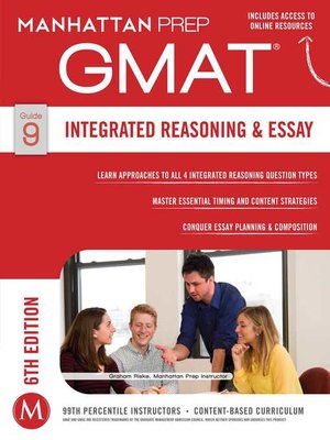 cover image of Integrated Reasoning and Essay GMAT Strategy Guide